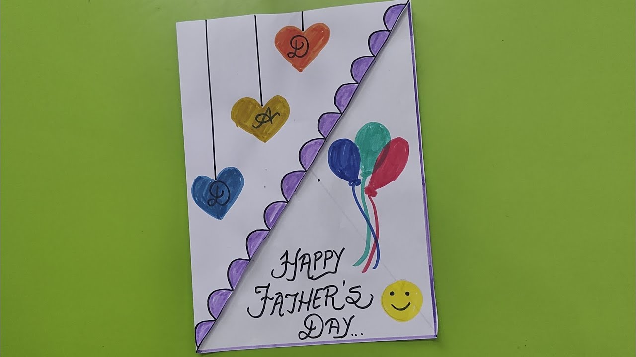 Easy & beautiful Father's day greetingcard |Father's day gift|Happy fathersday cardGift ideas