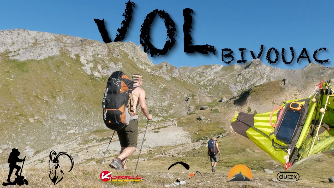 Vol bivouac dans les Hautes Alpes (4K)