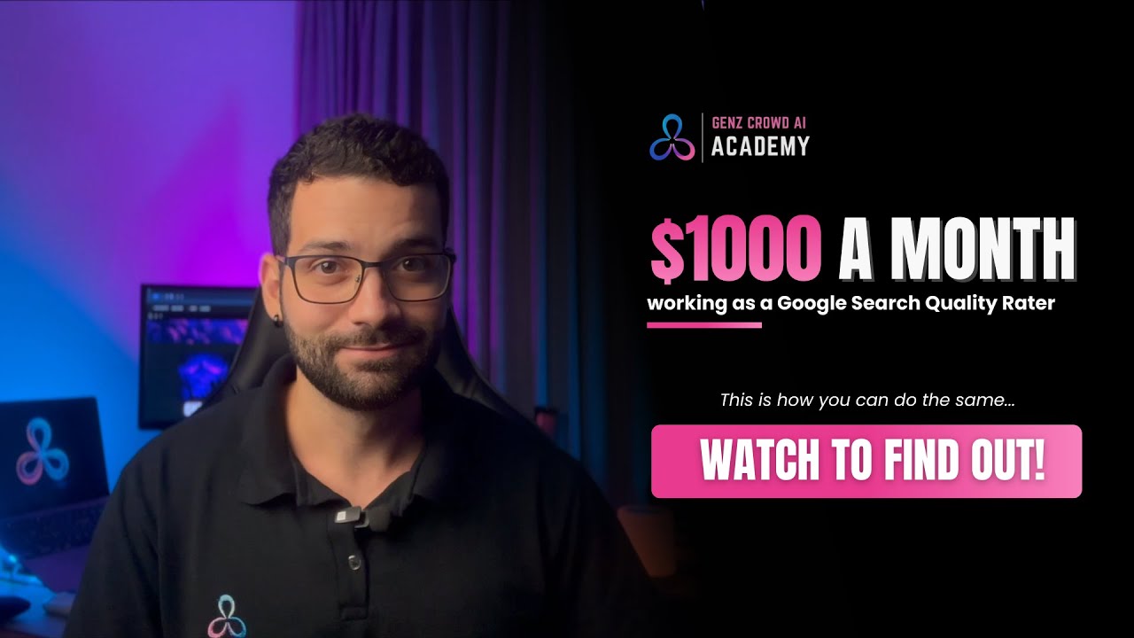 Earn up to $1000 a month working helping to improve Google search results!