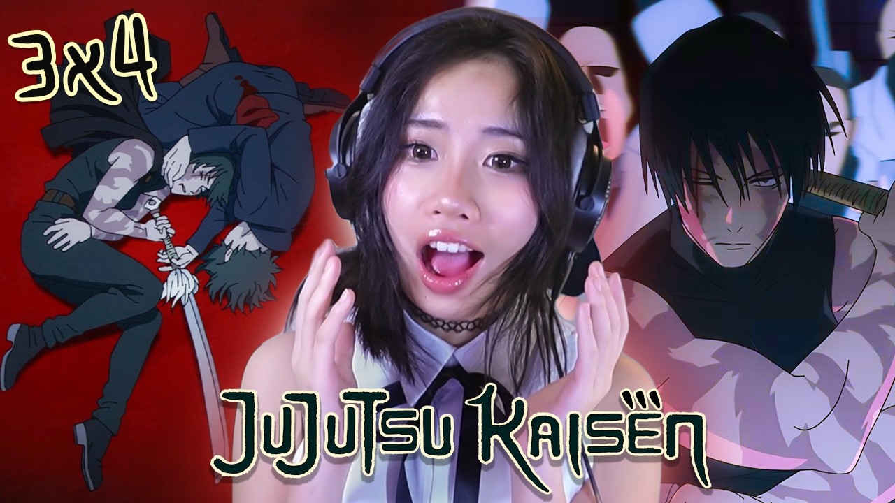 MAKI BECAME A MONSTER🔥... Jujutsu Kaisen 3x4 (REACTION)