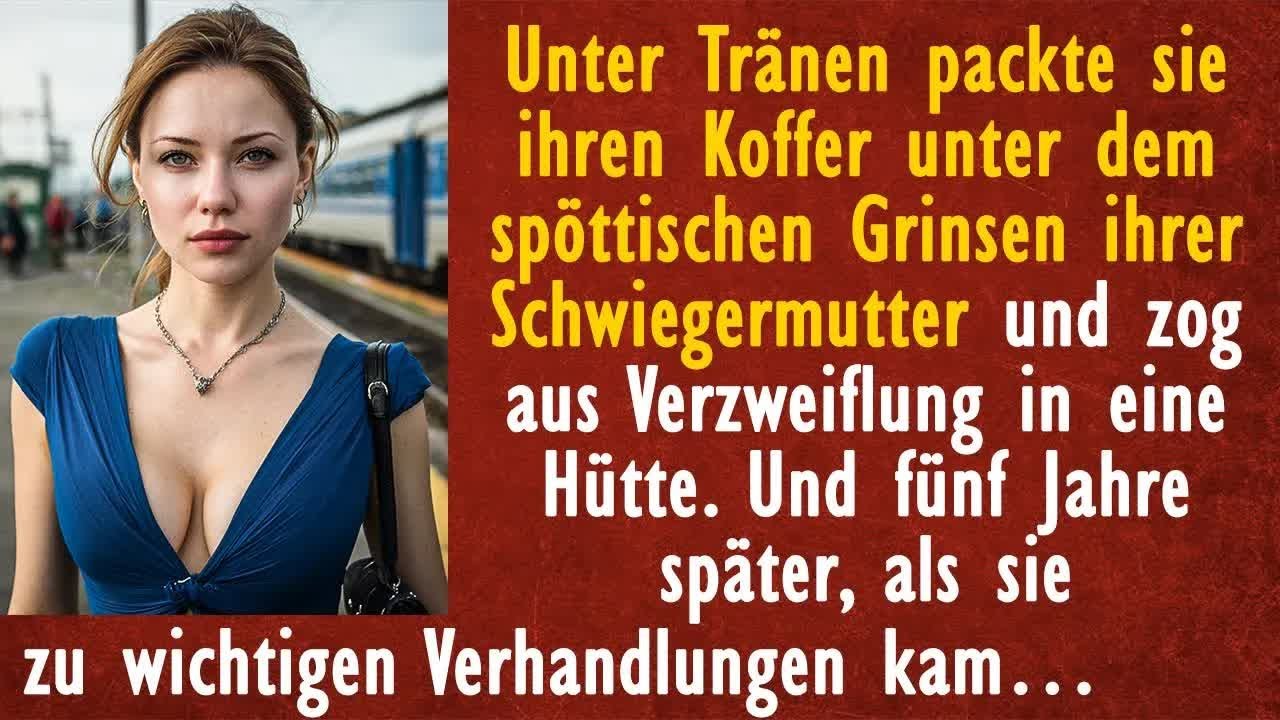 Aus Verzweiflung zog die Frau in eine Hütte. Und fünf Jahre später, als sie zu Verhandlungen kam…