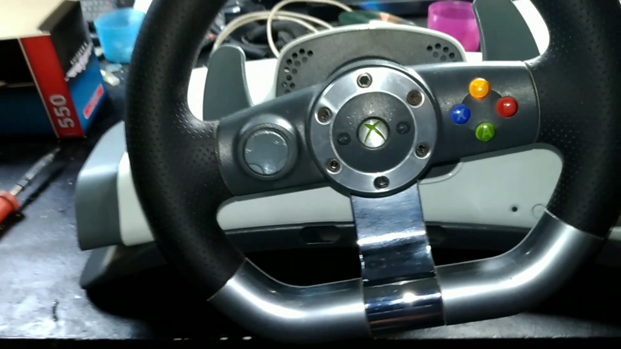 Volante de Xbox reparación.