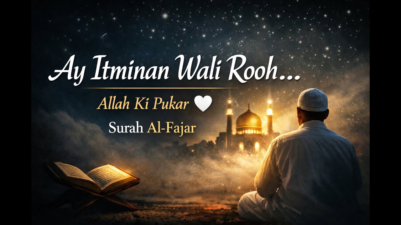 Surah Al-Fajr (Ayat 1-30) | Dil Ko Hila Dene Wali Quran Tilawat | Iman Reminder Hub