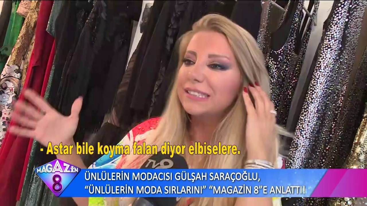 Ünlülerin Moda Sırlarını Gülşah Saraçoğlu Açıklıyor! (Kendi Tasarımlarının Vitrini Olup, Klip Çekti)