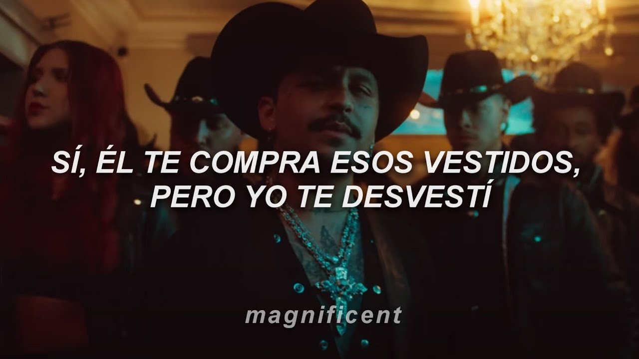 Christian Nodal, Peso Pluma - La Intención (Letra)