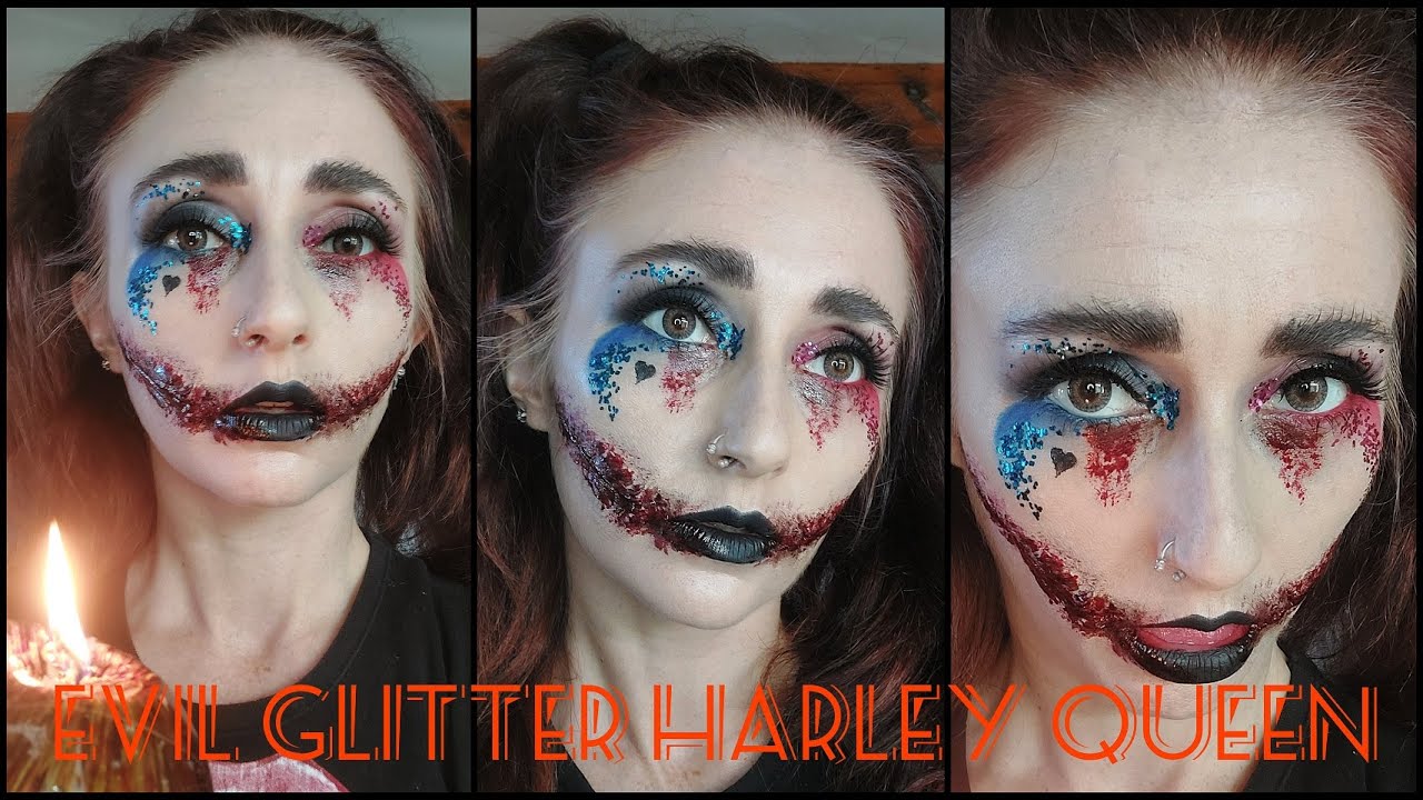 Harley Queen maquillage HALLOWEEN