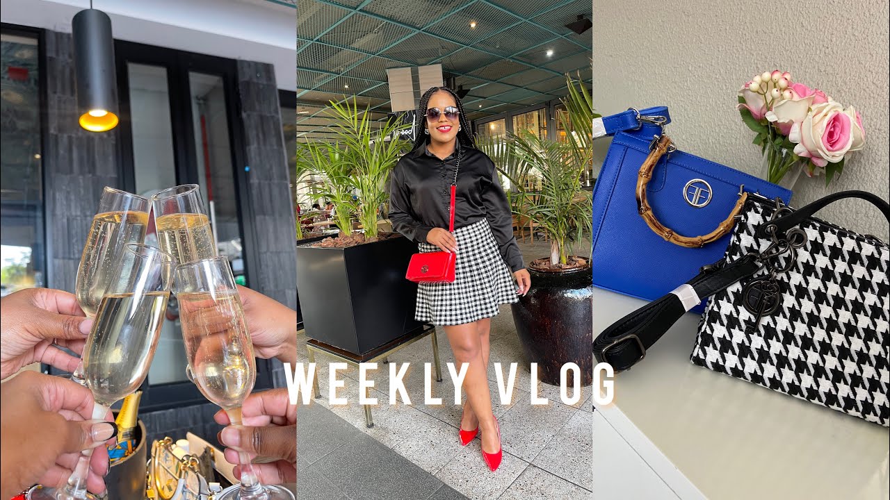 Weekly vlog: back at the gym | lunch date | new bags & more  | South African YouTuber
