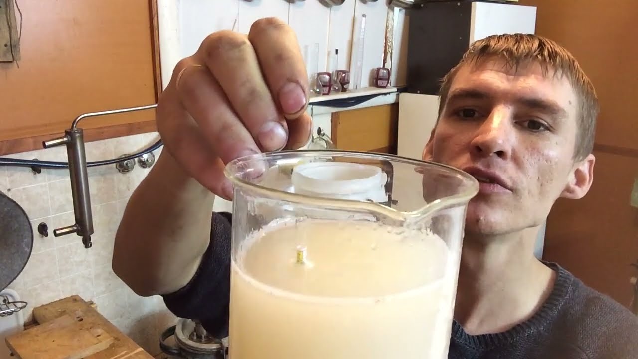 Барботажная колонна испытание!