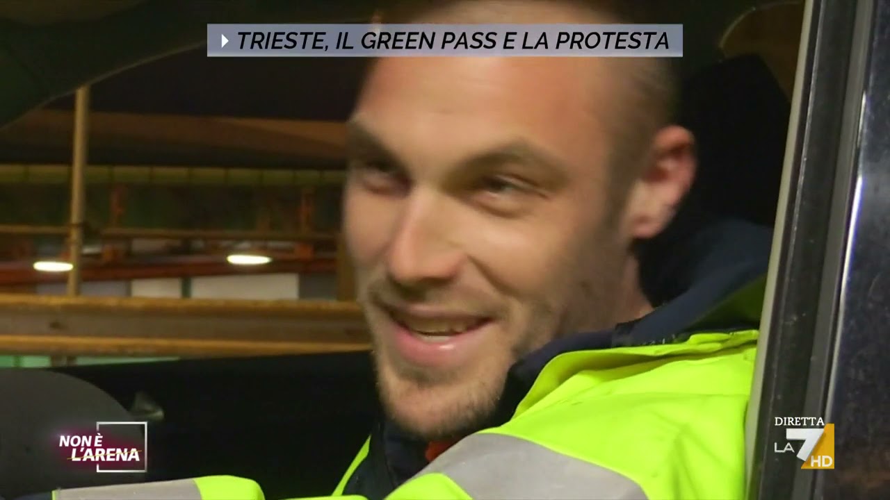 Trieste, il green pass e la protesta. Il servizio di Cristina Mastrandrea.