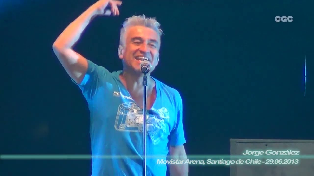 Jorge González - El Baile de los que Sobran ( 4K - Movistar Arena, Santiago de Chile - 29.06.2013 )