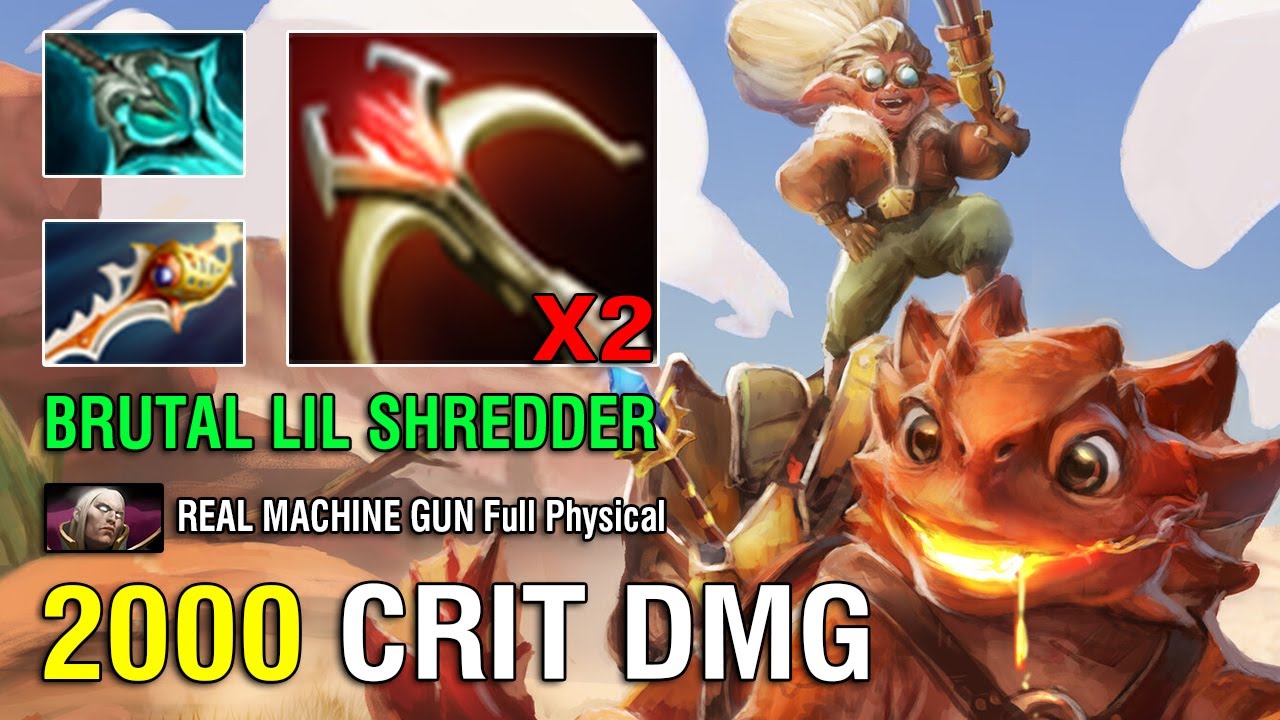 INSANE DAMAGE BUILD MID Snapfire x3 Daedalus +Divine Rapiers Crit 2000 Damage Delete All DotA2