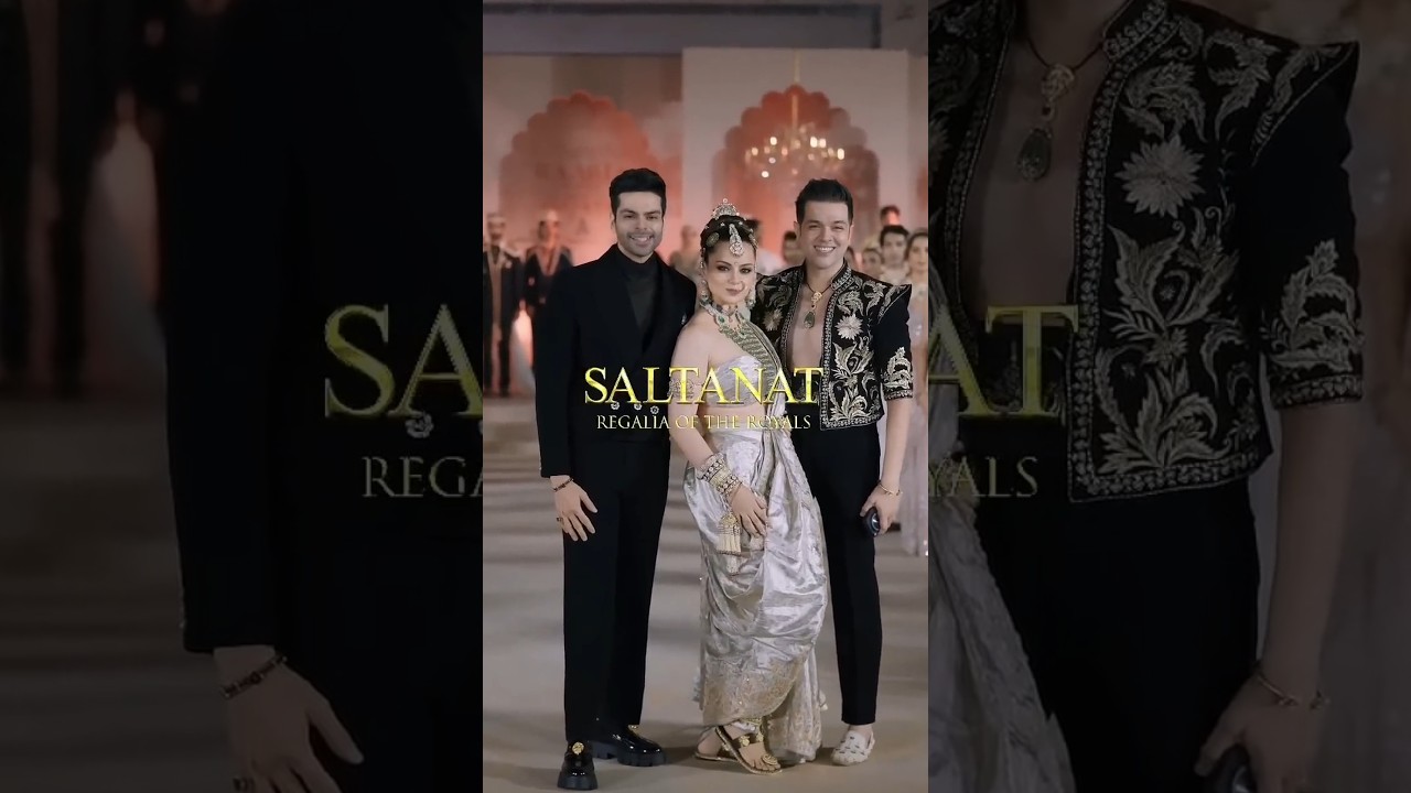 Kangana&rsquo;s Comeback Ramp Walk Becomes the Talk of the Town! #kanganaranaut #queen #bollywood #kangana