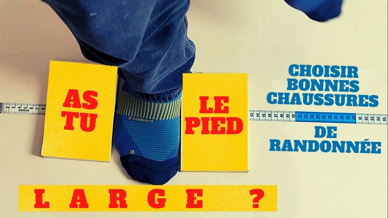 As-tu le pied LARGE ? Adapter ses chaussures en fonction de son pied