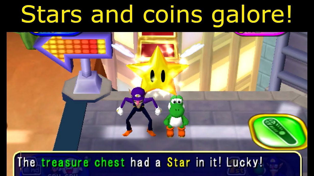 (TAS) Mario Party 7 - Neon Heights (8-Player Mode)