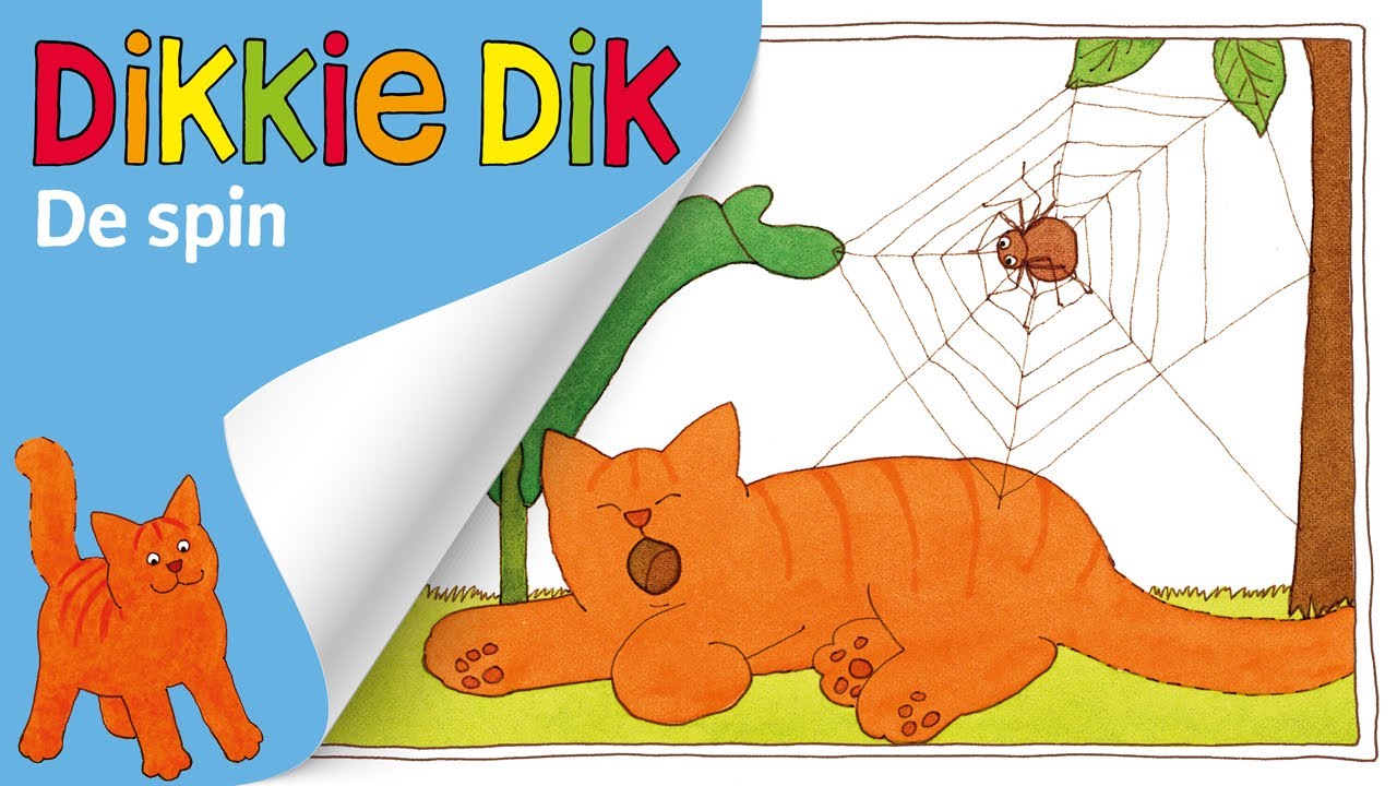 De spin | Voorleesverhalen voor Kinderen | Dikkie Dik