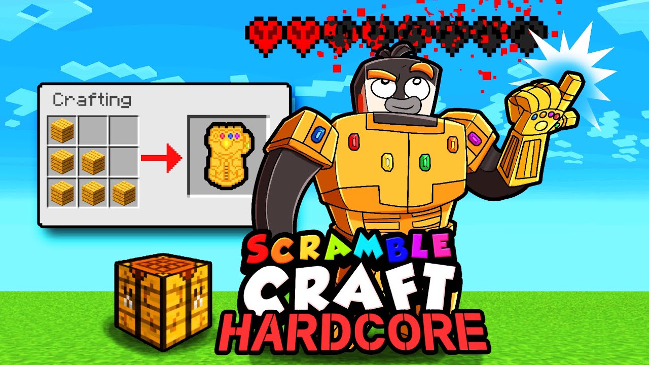 Infinity Wars Reborn...SCRAMBLE CRAFT HARDCORE! (Minecraft)