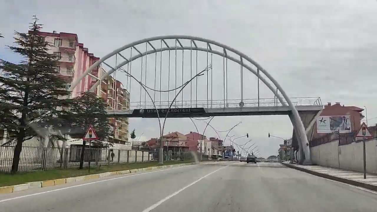 Uşak - Afyon Yolu Uzun Sisli Yol Videosu