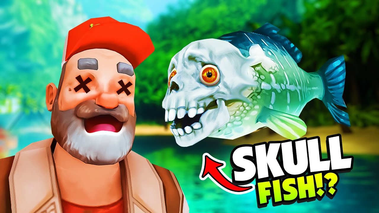 This RARE Fish Has a SKULL For a HEAD!