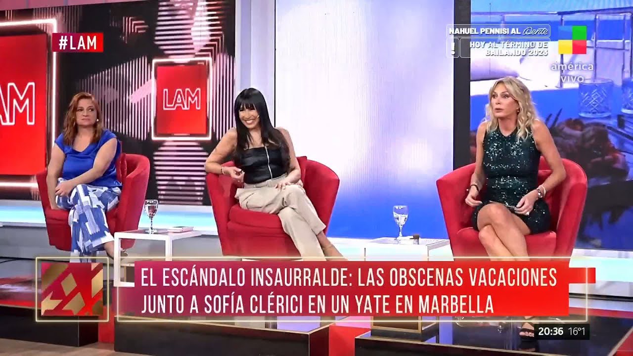 Yanina Latorre contó detalles del escándalo de Martín Insaurralde