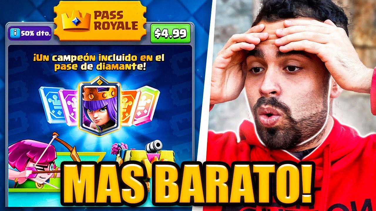 CÓMO CONSEGUIR MÁS BARATO EL PASS ROYALE? 😳 CLASH ROYALE - KANARIOOO
