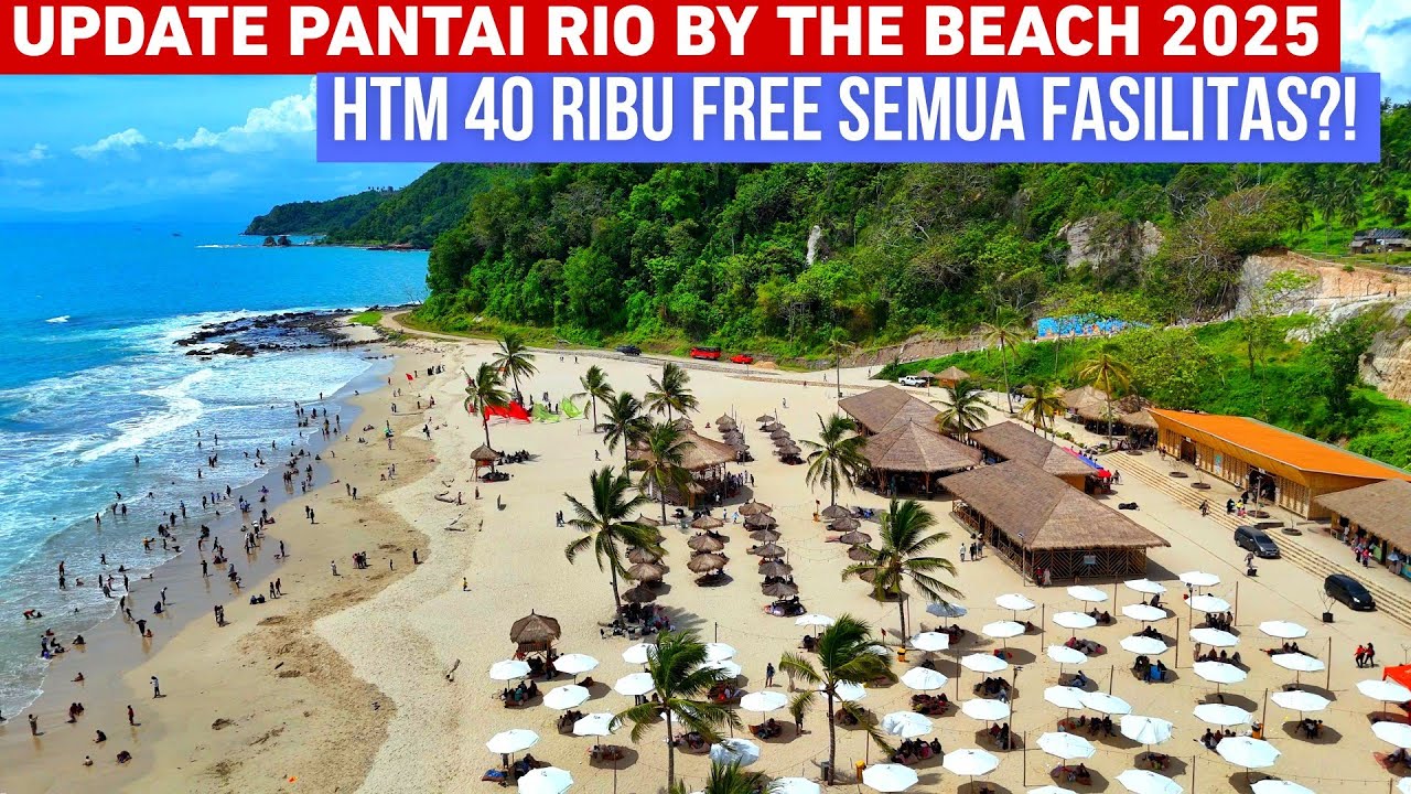 PANTAI RIO BY THE BEACH‼️ WISATA PANTAI LAMPUNG TERBARU DAN VIRAL | WISATA LAMPUNG 2025‼️