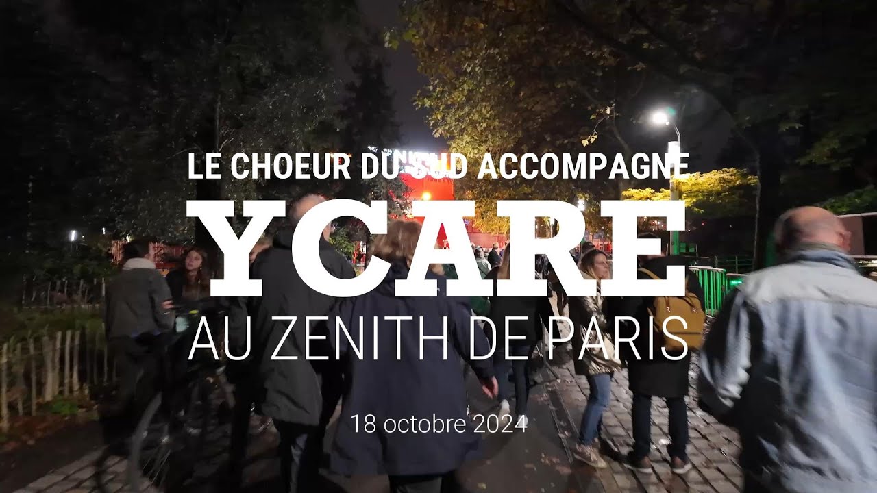 Ycare - Concert au Zénith de Paris le 18 octobre 2024