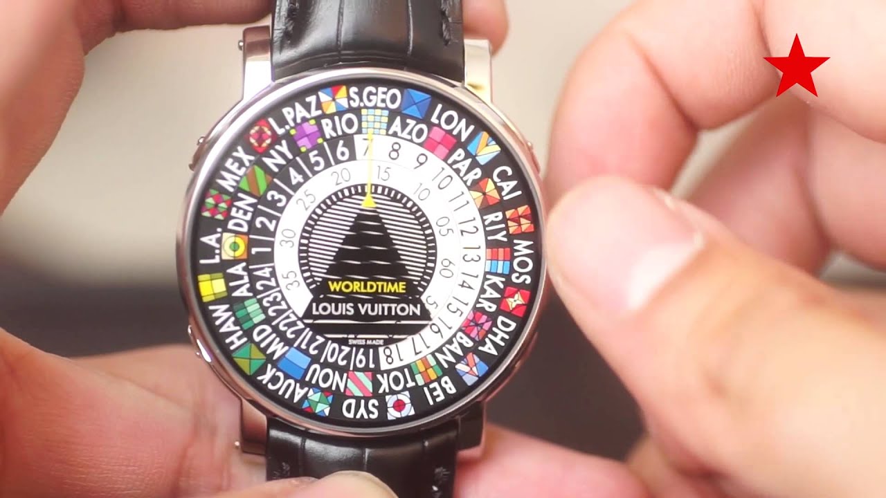 Louis Vuitton Escale Worldtime,  A WorldTimer With No Hands