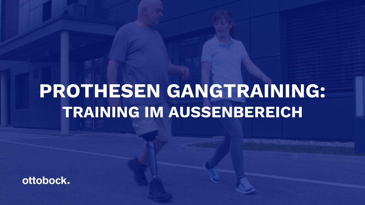 Prothesen Gangtraining: Training im Außenbereich | Ottobock