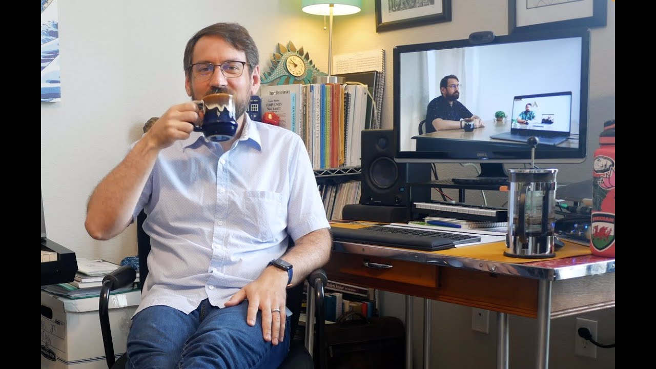 Drinking coffee with Drew. 2024 edition