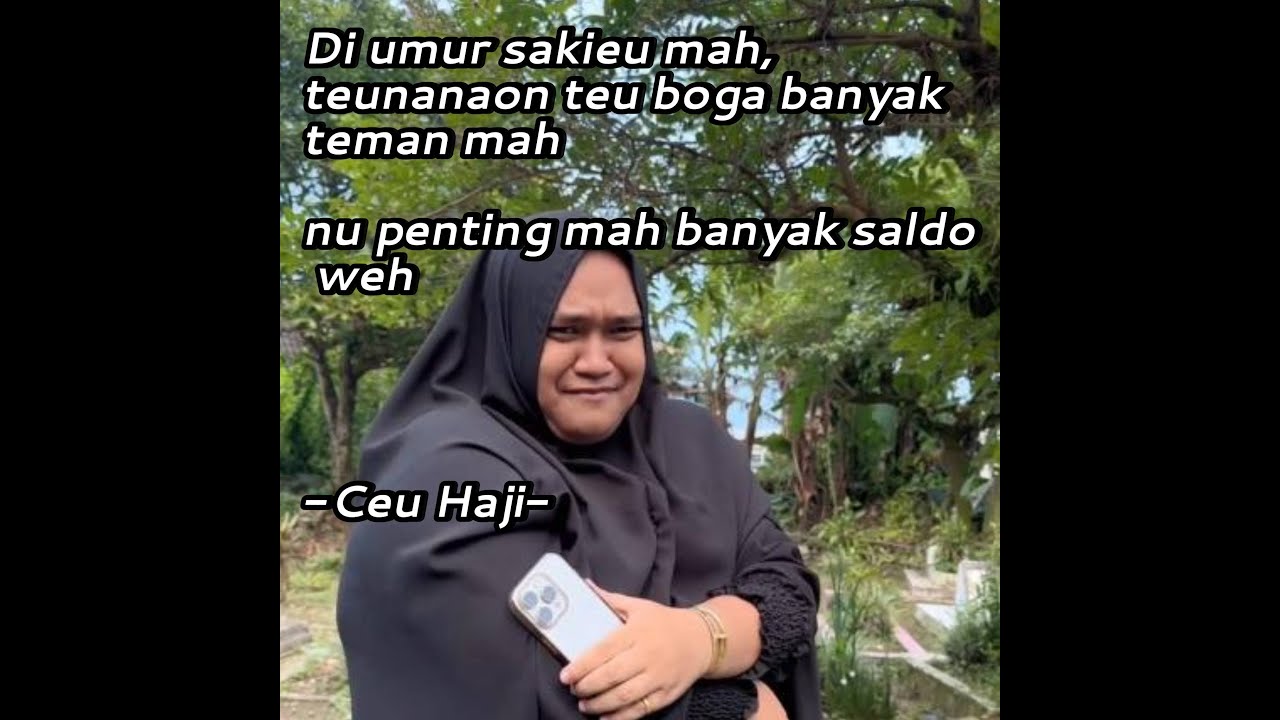 SKETSA KOMEDI SUNDA " CEU HAJI PART 21 "
