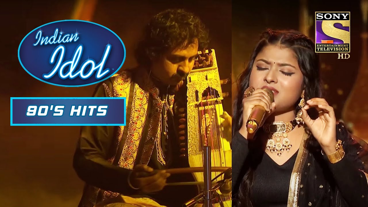 Arunita और इस Sarangi Player के बीच एक Amazing जुगलबंदी! | Indian Idol | Anu Malik | 90's Hits