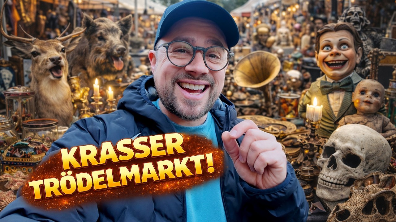 KRASSER TRÖDELMARKT 🤯 Unglaubliche Funde & echte Kuriositäten!