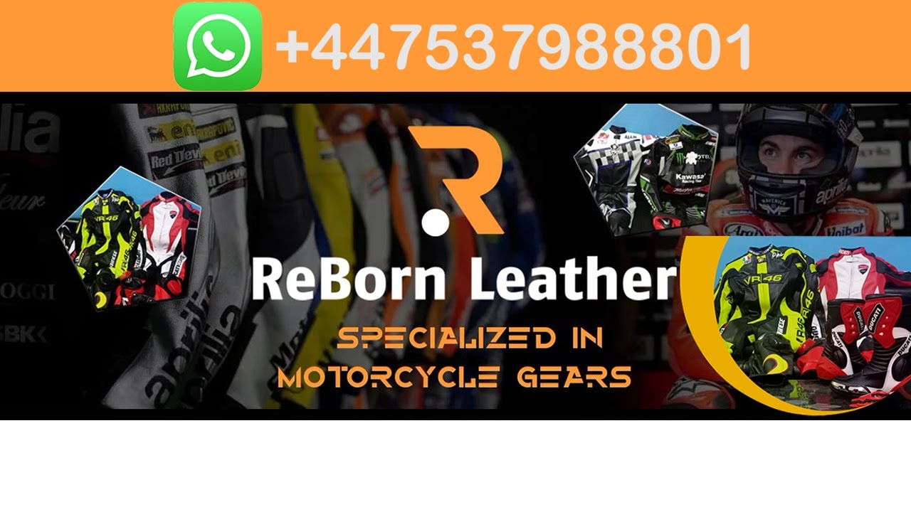 Customized Valentino Rossi VR 46 MotoGP Motorcycle Racing Leather Jacket