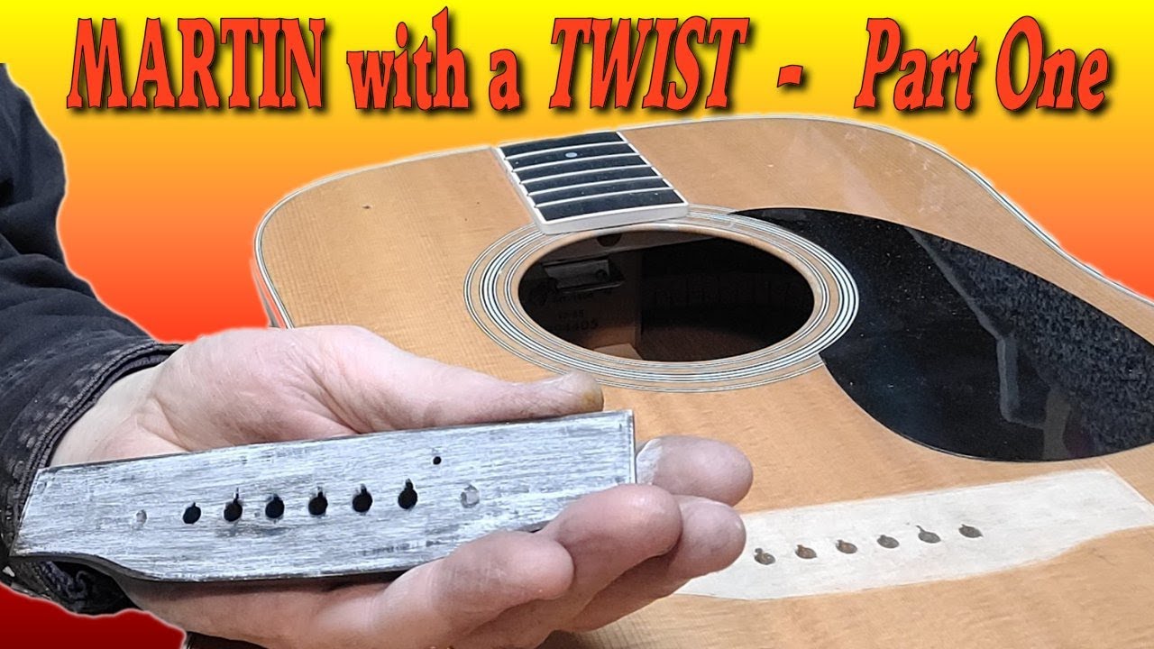 Martin D-28 Bridge Reglue / Fret Level - Pt. 1