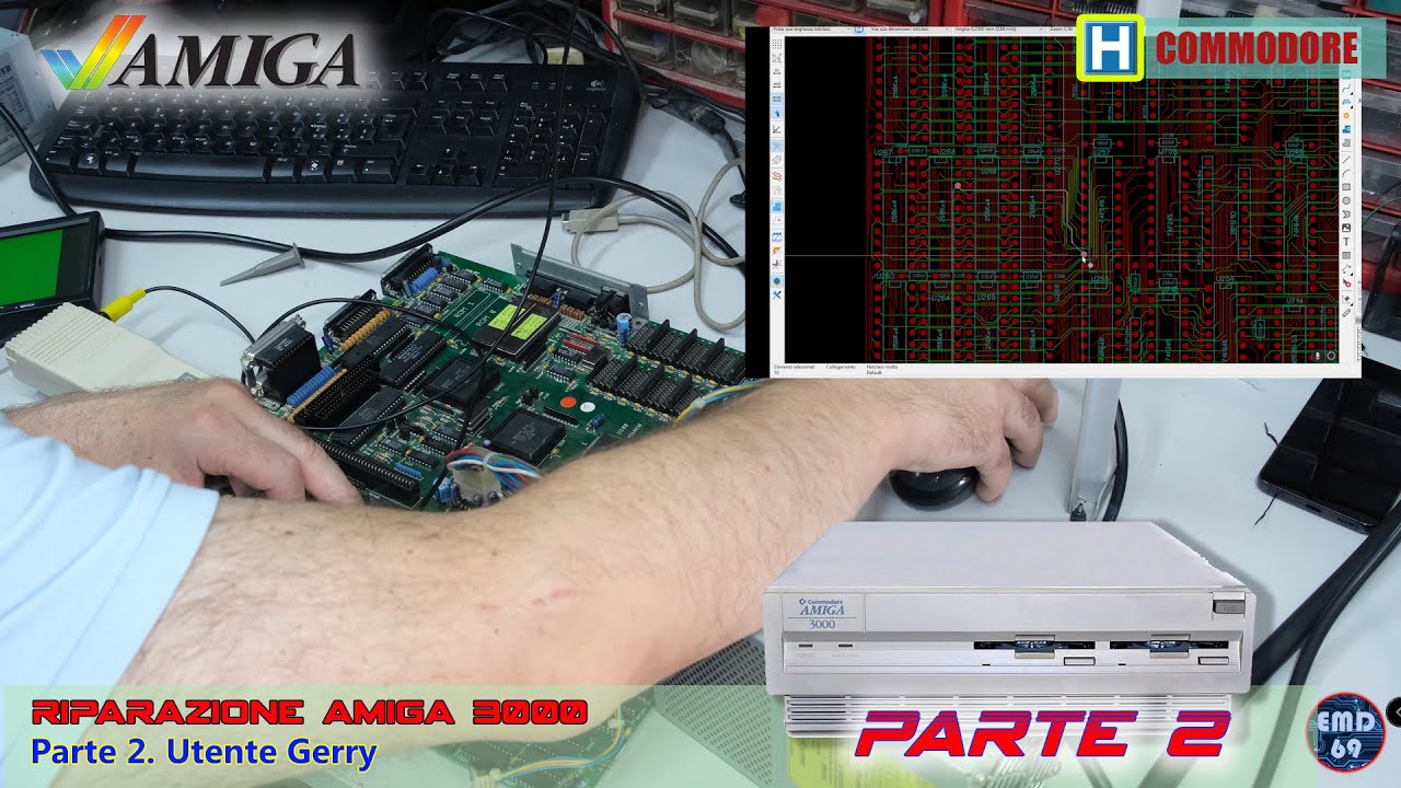Riparazione #Amiga3000 affetto da 