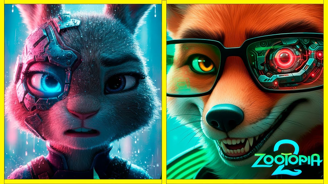 Zootopia 2: Cybercity of the Future | Judy and Nick Against the System