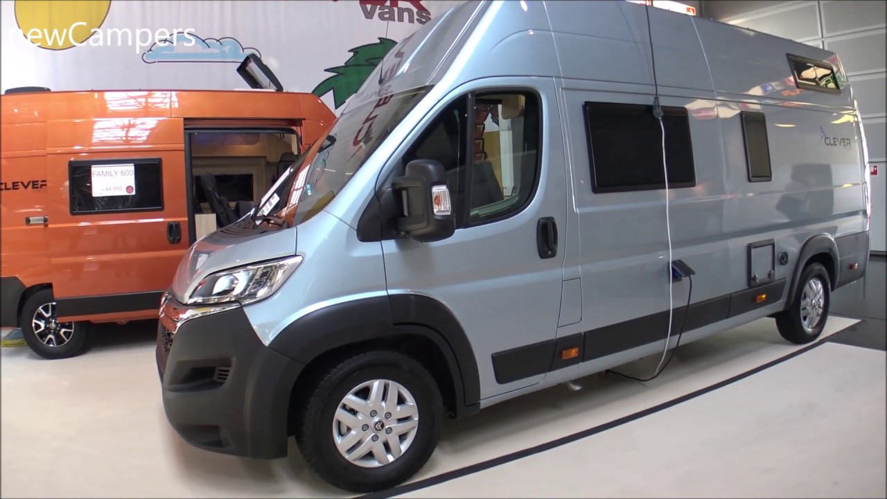 The 2020 CLEVERVANS FLEX KIDS camper