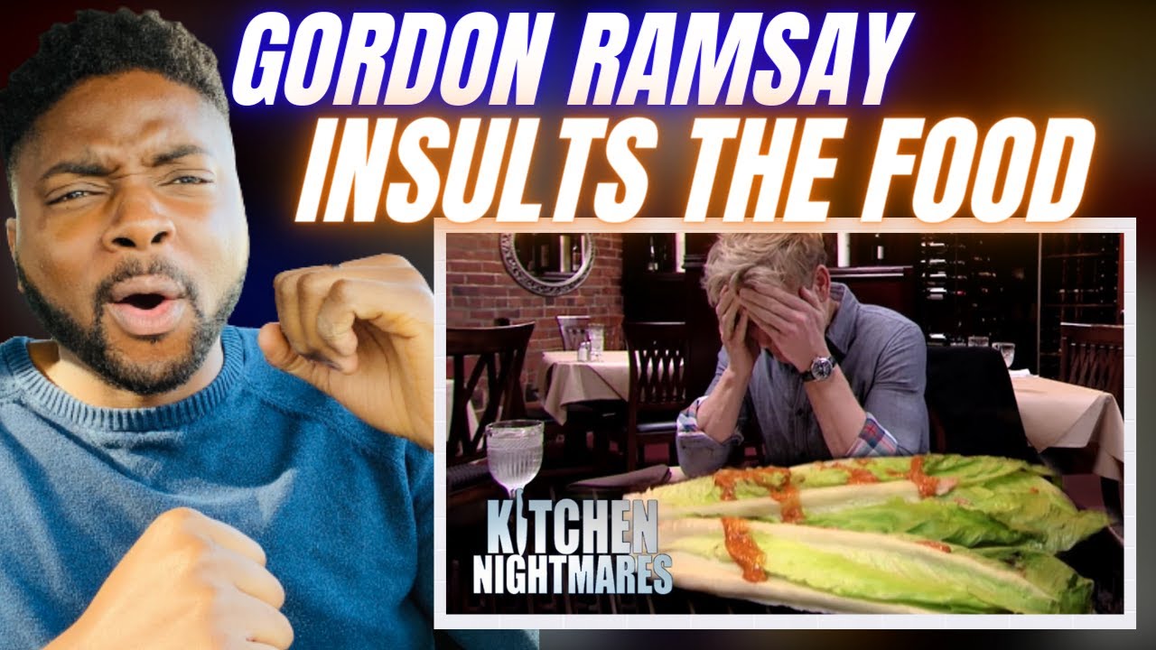 Brit Reacts To GORDON RAMSAY INSULTS THE FOOD!