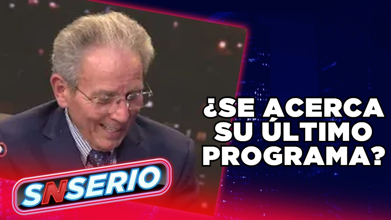 &iquest;Cuando ser&aacute; el &uacute;ltimo programa del arquitecto Benavides? | SNSerio