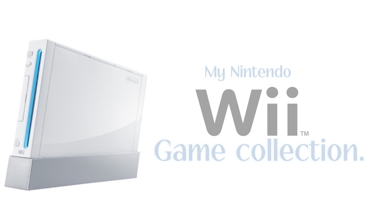 My Nintendo Wii game collection (2025)