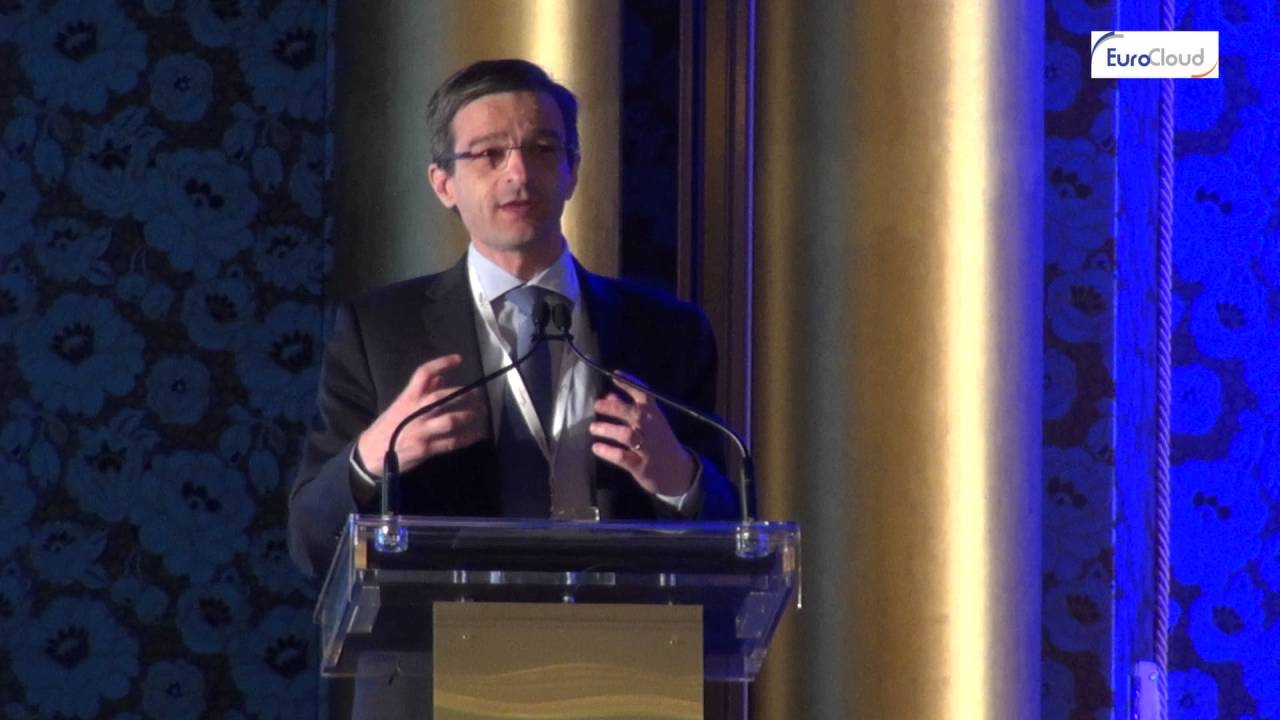 Philippe Laplane, P-DG d'Orange Cloud for Business &agrave; la Cloud Week Paris 2016