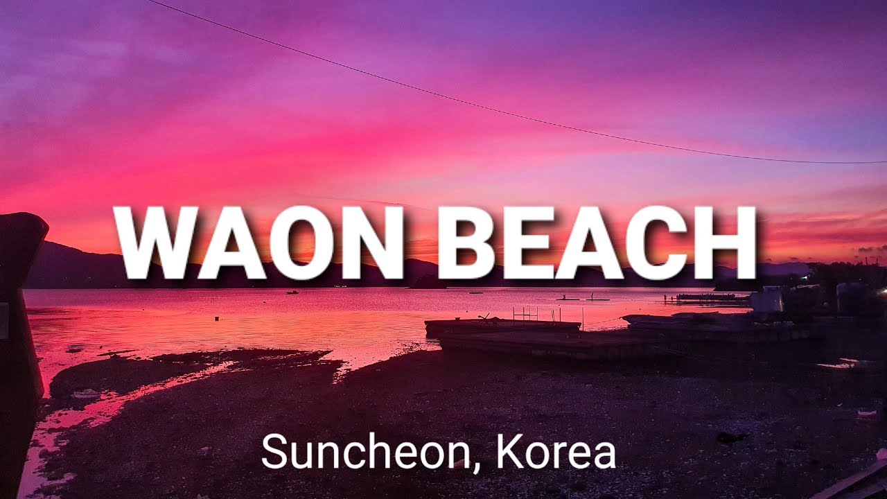 (eng-kr sub) KOREA VLOG | SUNCHEON WAON BEACH | SUNCHEON MUDFLATS | 와온 해변 | пляж Ваон