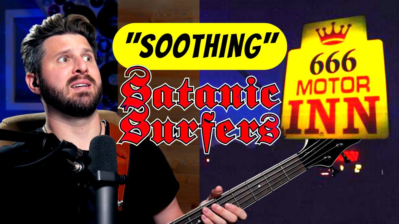 SWEDISH Punk?! Bass Teacher REACTS to Satanic Surfers - 