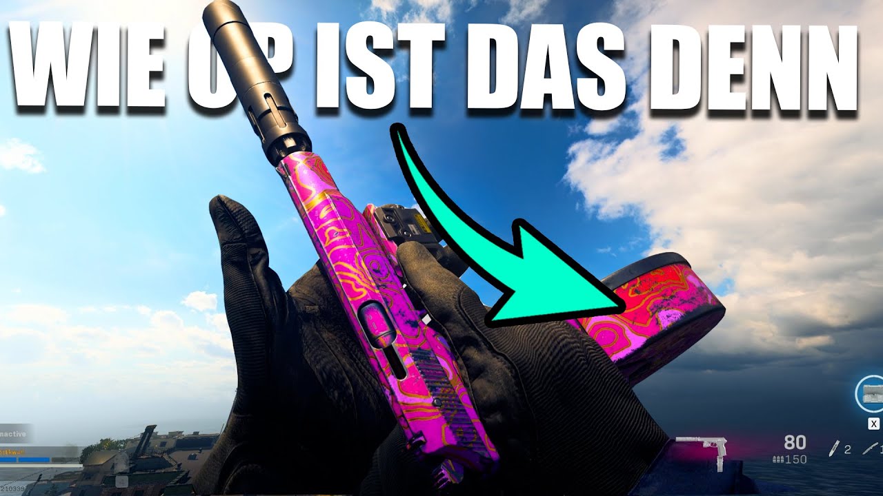 80 Schuss Autofeuer Pistole ist so krank einfach