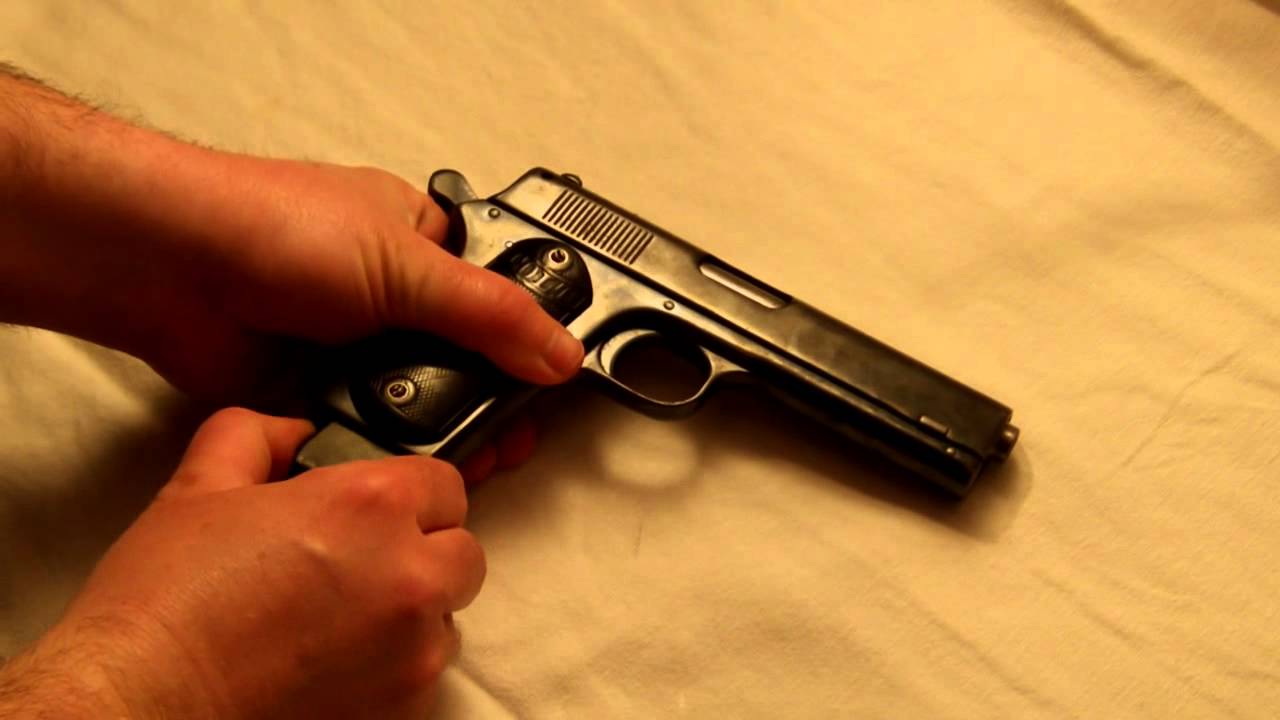 Colt 1903 Pocket Hammer - Shooting and Disassembly