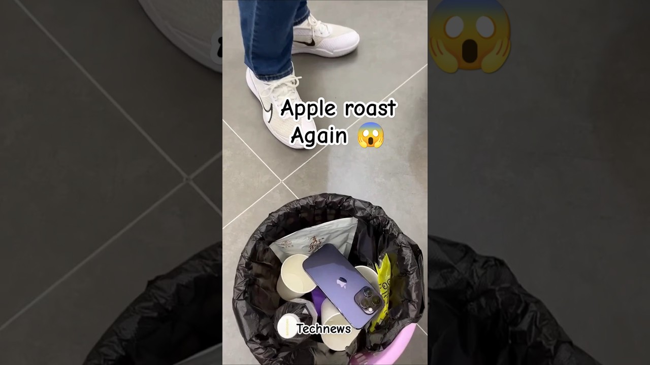 Apple roast Again 😱😱#edit #apple #shorts #shortvideo #shortsfeed #blowup