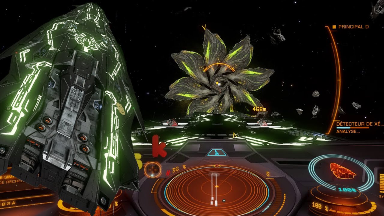 Anaconda Vs Thargoid Cyclop [Elite Dangerous: Odyssey]