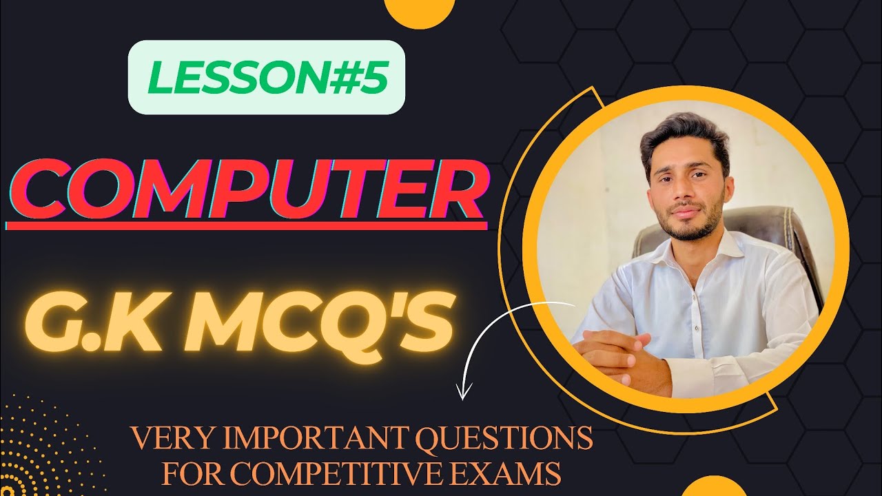 Computer G.K MCQ's| Computer G.K Questions| Computer MOST Important MCQ's for Competitive Exams