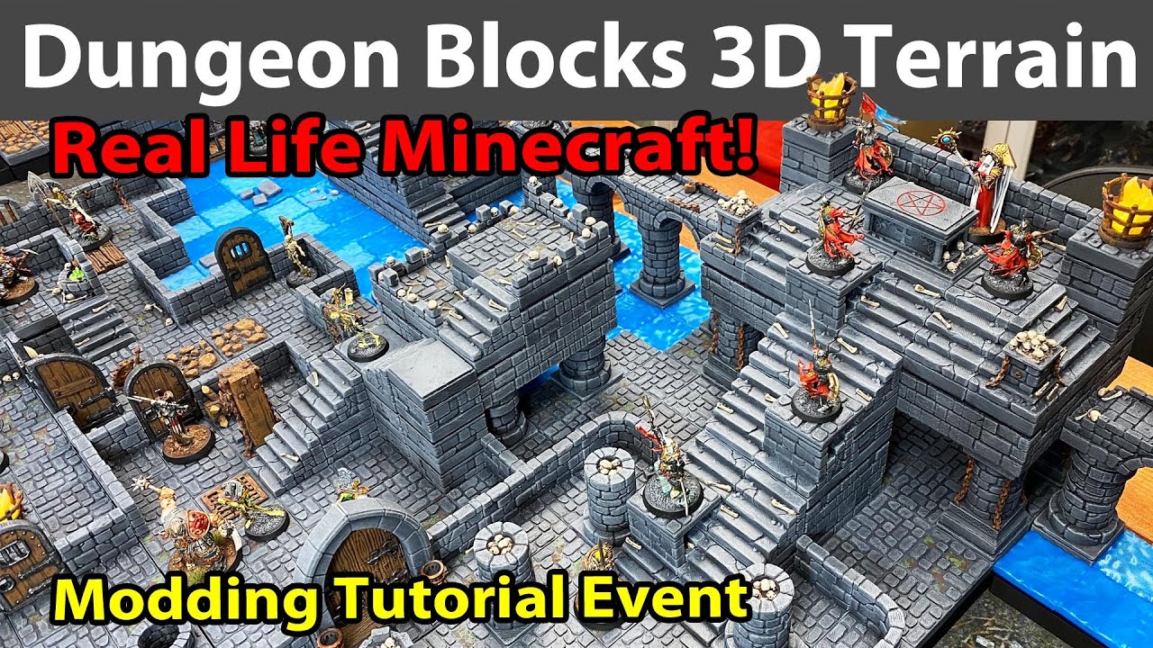 Dungeon Blocks 3D Terrain: настоящий Minecraft!