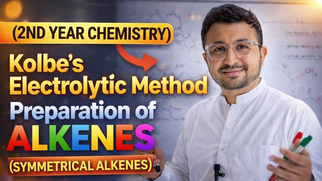 Alkene preparation by Kolbe electrolytic method/Kolbe's electrolytic method for symmetrical alkene 